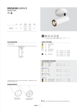 Focus50S Data sheet