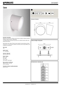 Caos - Data sheet (it, en)