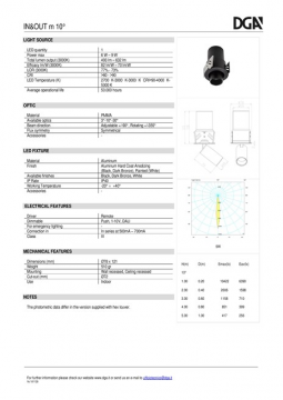 DGA IN&OUT m L10° Datasheet (en)