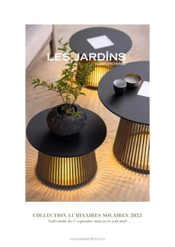 Les Jardins - Collection Luminaires Solaires 2023 (fr, en)