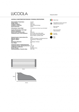 LUCCIOLA tech specs (it, en)