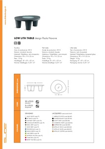 LOW LITA TABLE (it, fr, en)