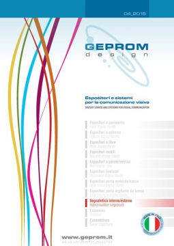 Geprom Design - Indoor/outdoor singnposts (it, en)