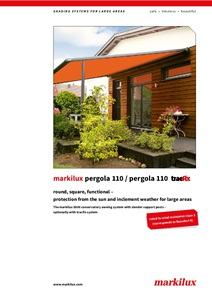 MARKILUX PERGOLA 110-110 TRACFIX (en)