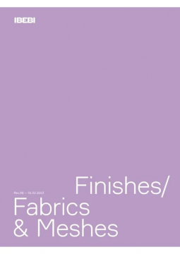 Finishes - Fabrics & Meshes 2023 (it, en, fr, de)