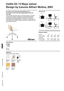 CATIFA 53 5 ways swivel (en)