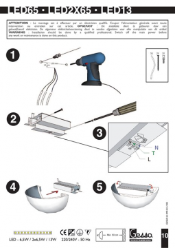 BANDEAU 424 - INSTRUCTIONS (en)