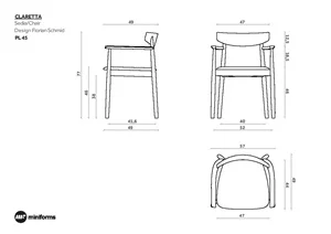 CLARETTA ARMRESTS