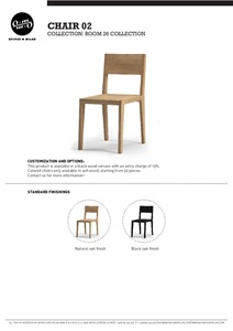 Product sheet - Room 26 Chair 02