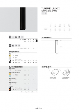 Tube55S Data sheet