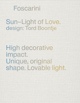 Foscarini Sun-Light Of Love (it, en)