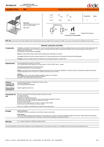 Area Declic - Log Mesh Chair - Products datasheet (en)