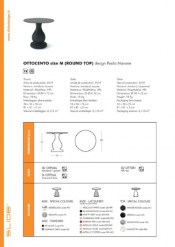 OTTOCENTO DATASHEET (it-en-fr)