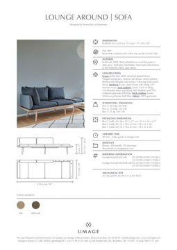 LOUNGE AROUND sofa (en)