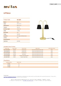 UPPSALA TWO-ARM TABLE LAMP (en)