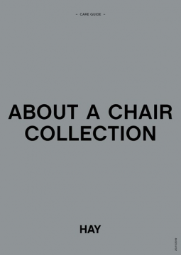 ABOUT A CHAIR AAC 123 - Care guide (en)