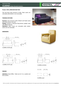 Technical data CLUBINA (en)