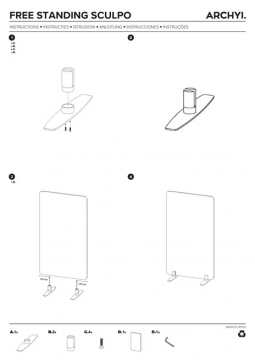 ARCHYI. - Instructions - Sculpo Freestanding