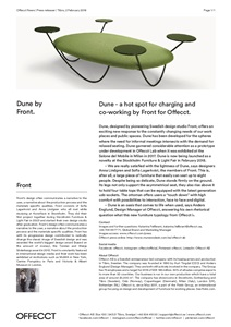 Offecct Press release Dune by Front 2018 (en)