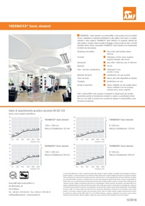 Technical data sheet Sonic Element