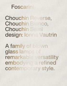 Foscarini Chouchin (it, en)