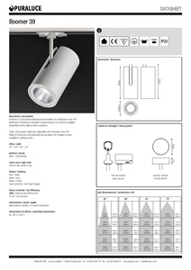 Boomer 39 - Data sheet (it, en)