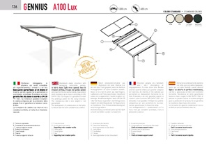 A100 Lux - Technical sheet (it, en, fr, de, es)