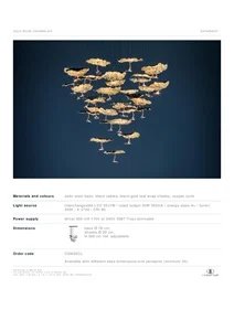 Gold Moon Chandelier - Data Sheet (en)