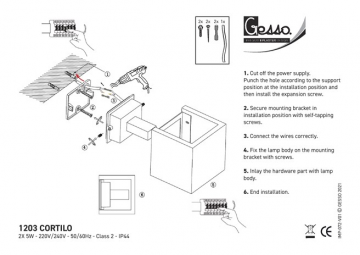 Instructions 1203 CORTILO (en)