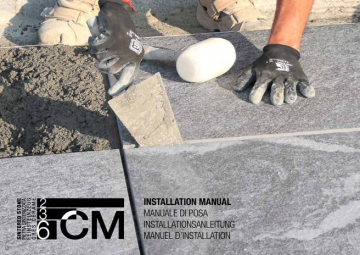 SINTERED STONE Installation manual (it, en, fr, de)