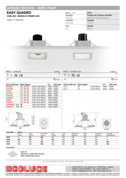 EASY QUADRO COB LED / POWER LED 6431