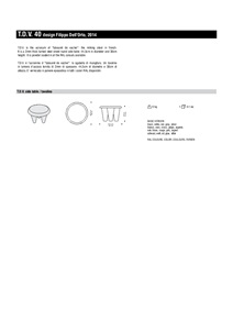 TDV 40 techical sheet (it, en)