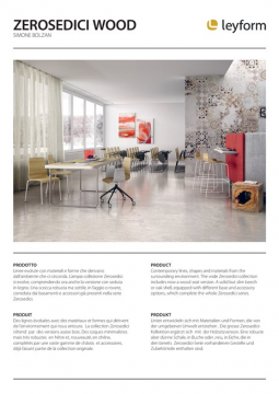 Zerosedici Wood Brochure (it, en, fr, de)