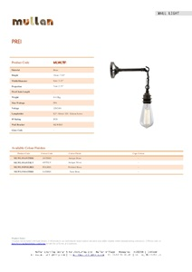 PREI INDUSTRIAL WALL LIGHT (en)