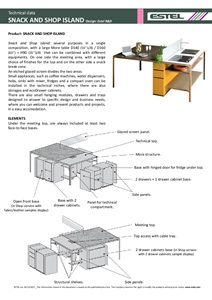 Technical data SNACK AND SHOP ISLAND (en)