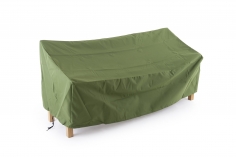 Green cover for sofa