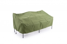 Green cover for sofa