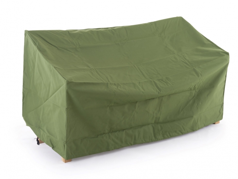 Green cover for sofa